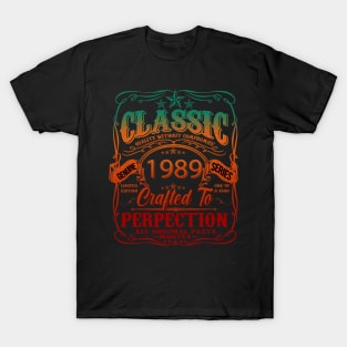 Vintage 1989 Limited Edition 35 Year old 35th Birthday T-Shirt